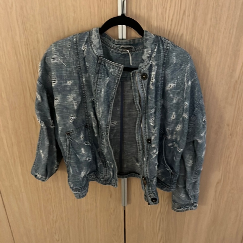 Free People Denim Jacket